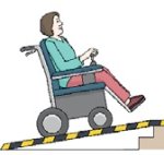Frau Im Rollstuhl