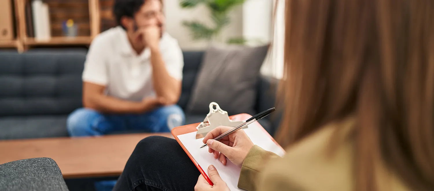 Beratungsgespräch mit Patient